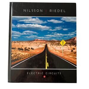 Electric Circuits Hardback Textbook New Nilsson Riedel Pearson Prentice Hall
